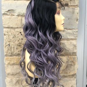Swiss lace frontal wig